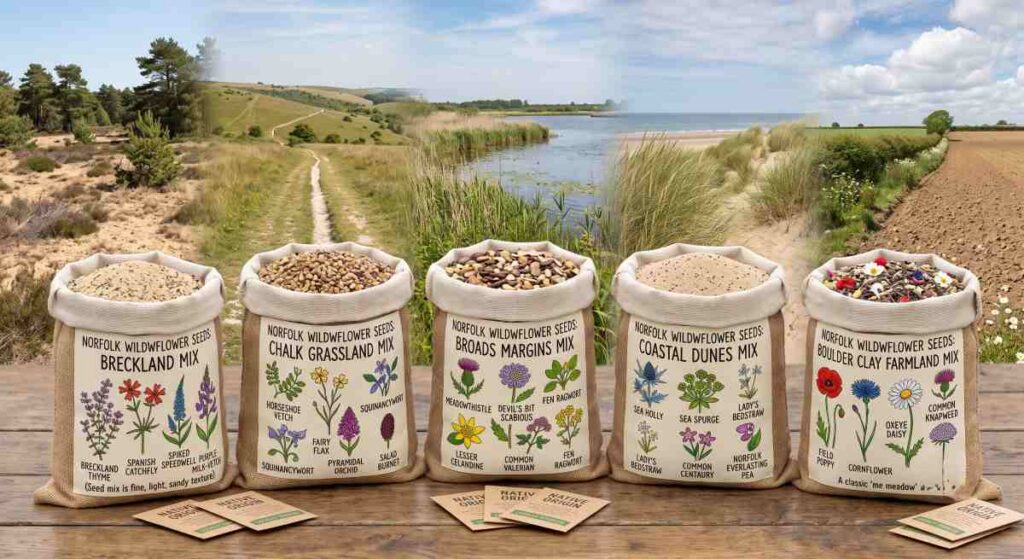 norfolk wildflower seed mixes