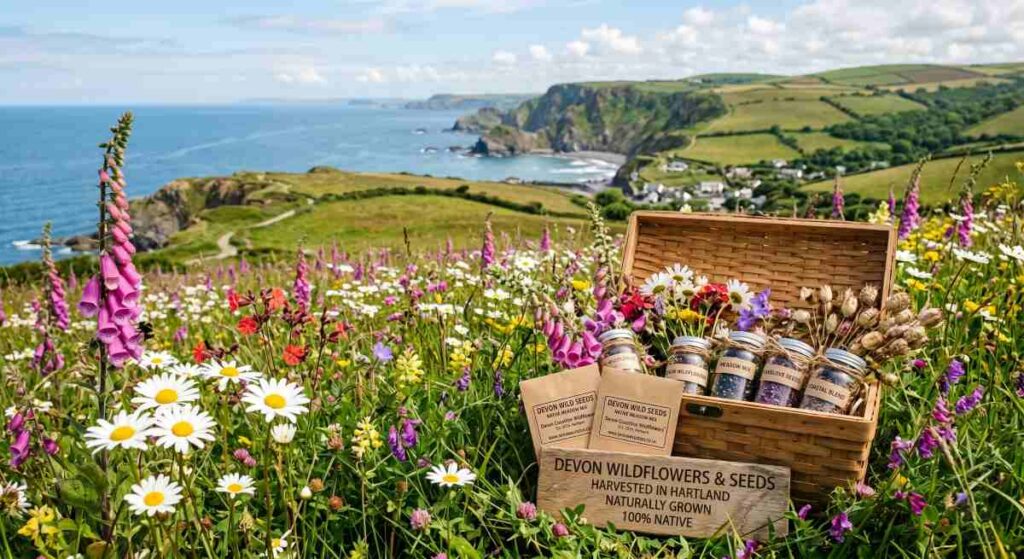 wildflower seeds devon locally sourced meadow creation