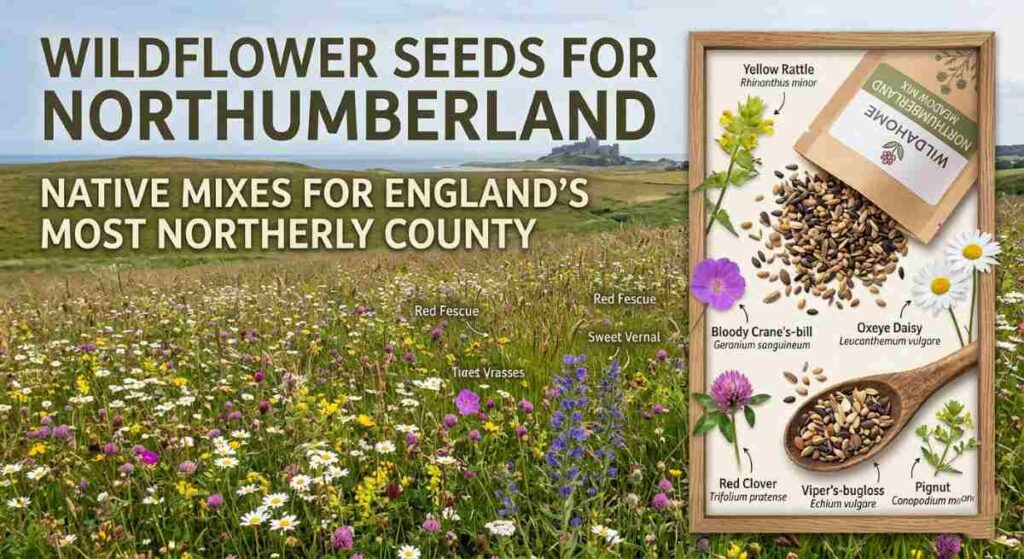 wildflower seeds for northumberland british native wildflower seeds.