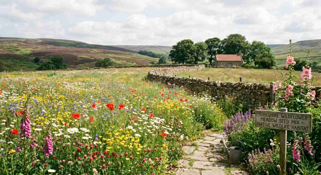 yorkshire wildflower seed mixes, meadow restoration's yorkshire biodiversity net gain
