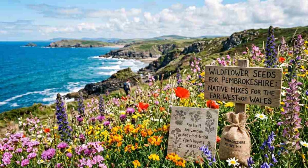 pembrokeshire wildflower seed mixes, locally sourced