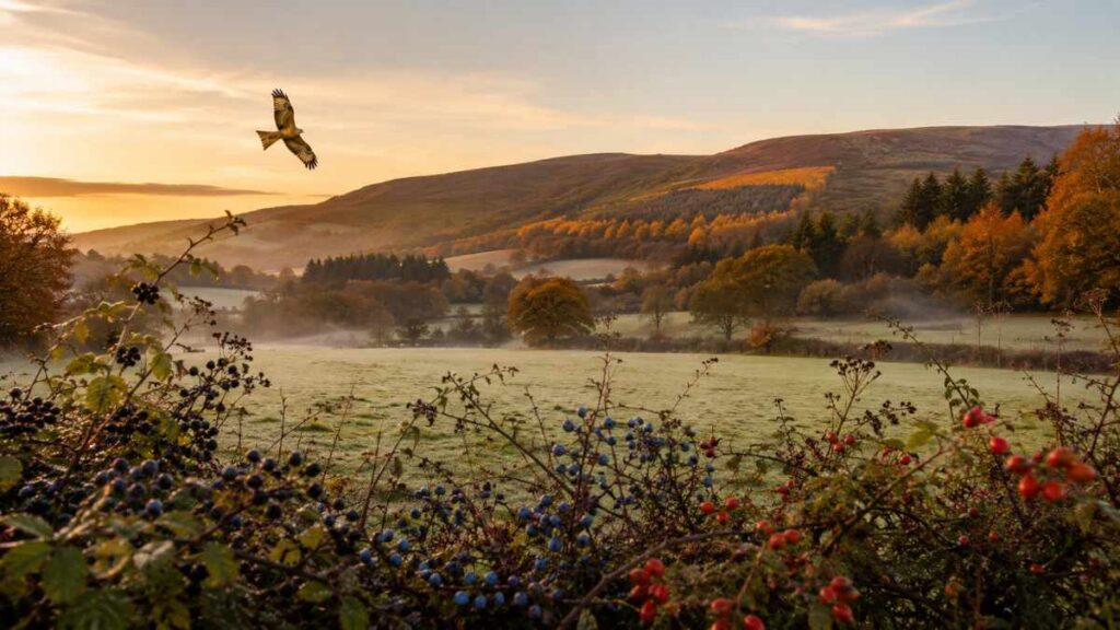 autumn holidays in the cambrian mountains