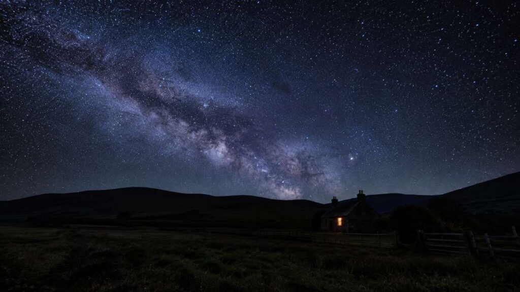 best dark sky spots in mid wales holiday lets.