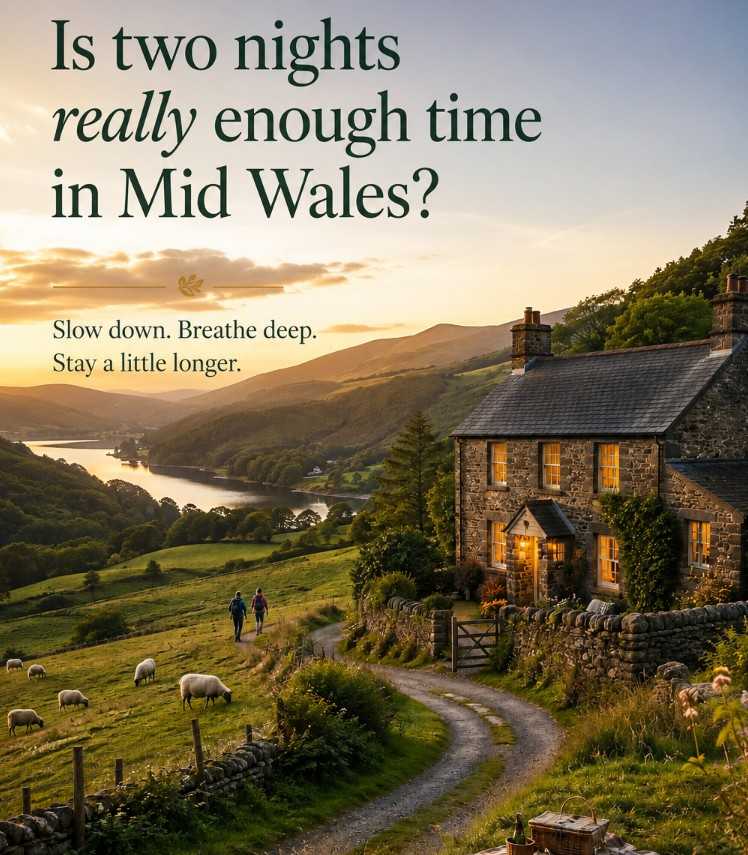 is two nights, really enough time to stay in mid wales