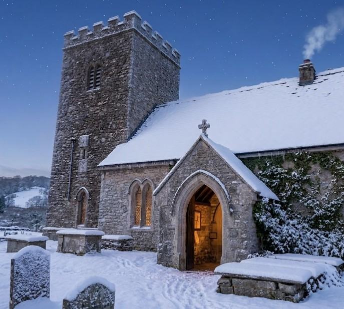 llanafan fawr church, historic church wales.