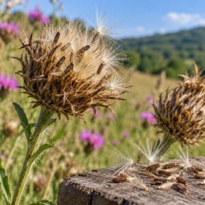 greater knapweed seeds (centaurea scabiosa)