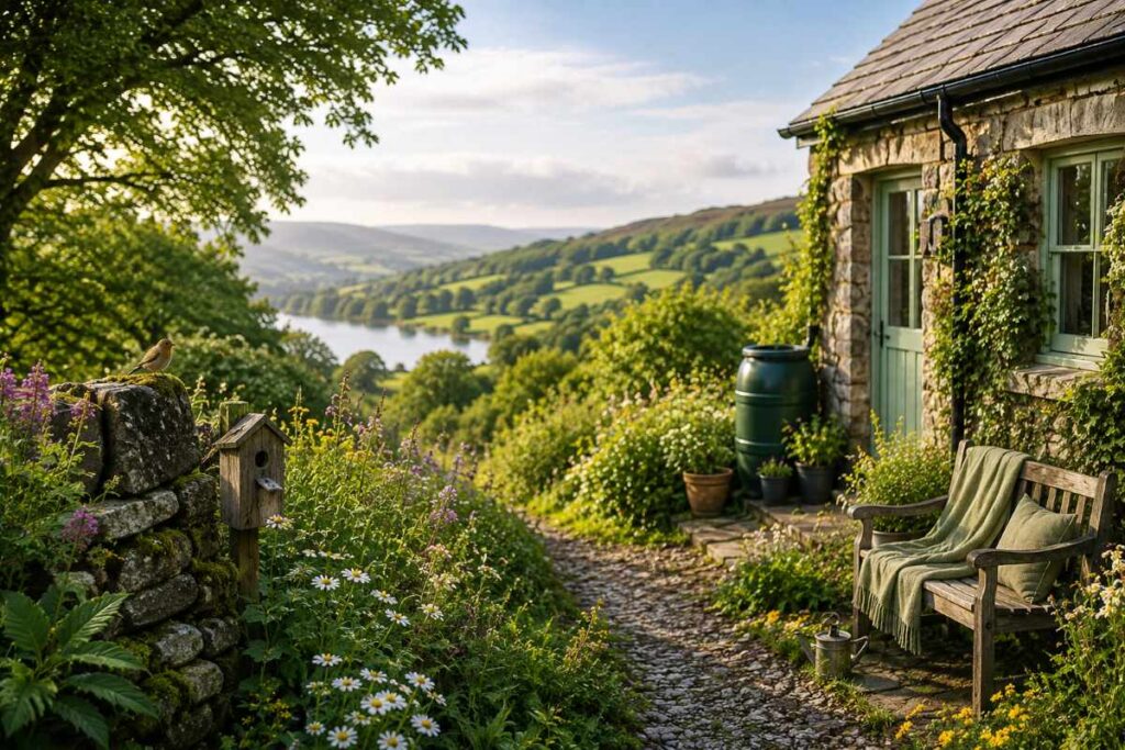 holiday cottage in mid wales truly nature friendly