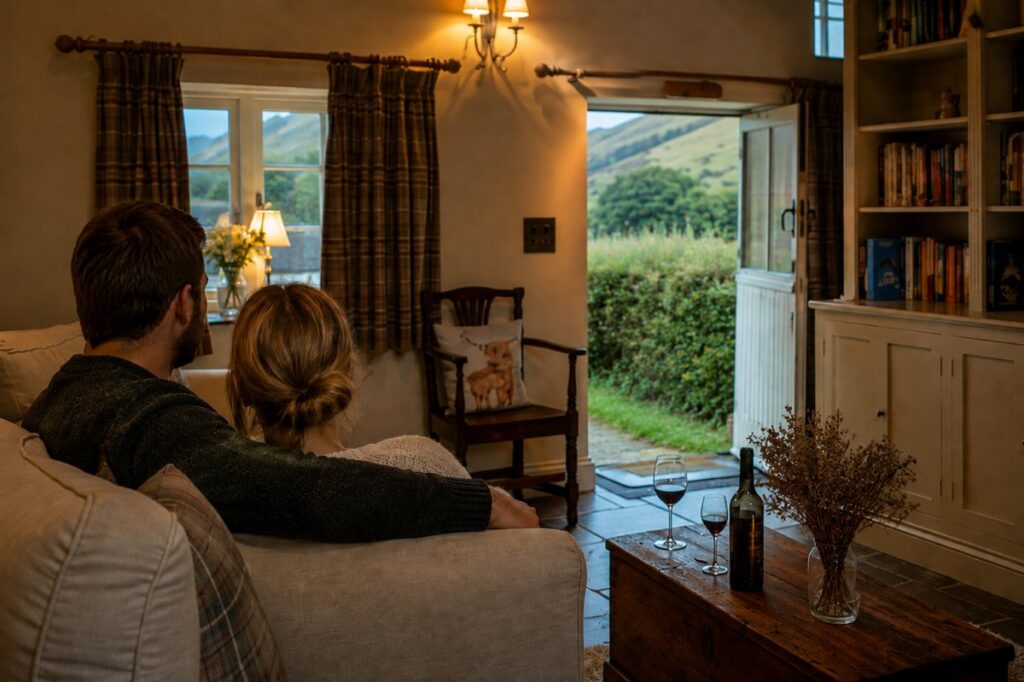 romantic cosey cottage getaway mid wales