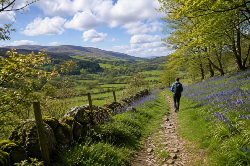 spring in the cambrian mountains nature walks and trails