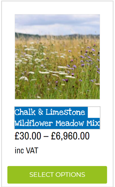 chalk and limestone wildflower seed mix chalk widflwoer seed mats